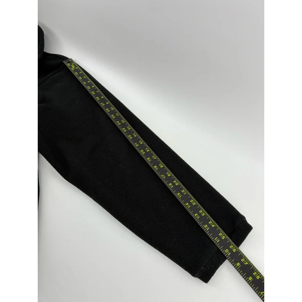 The North Face Mens XL Black Full Zip Fleece Jacket Mock Neck AL929747